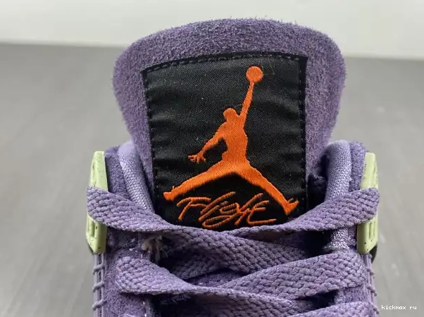 Rep Kickmax Jordan AQ9129-500 Air 4 Purple Canyon WMNS 0323